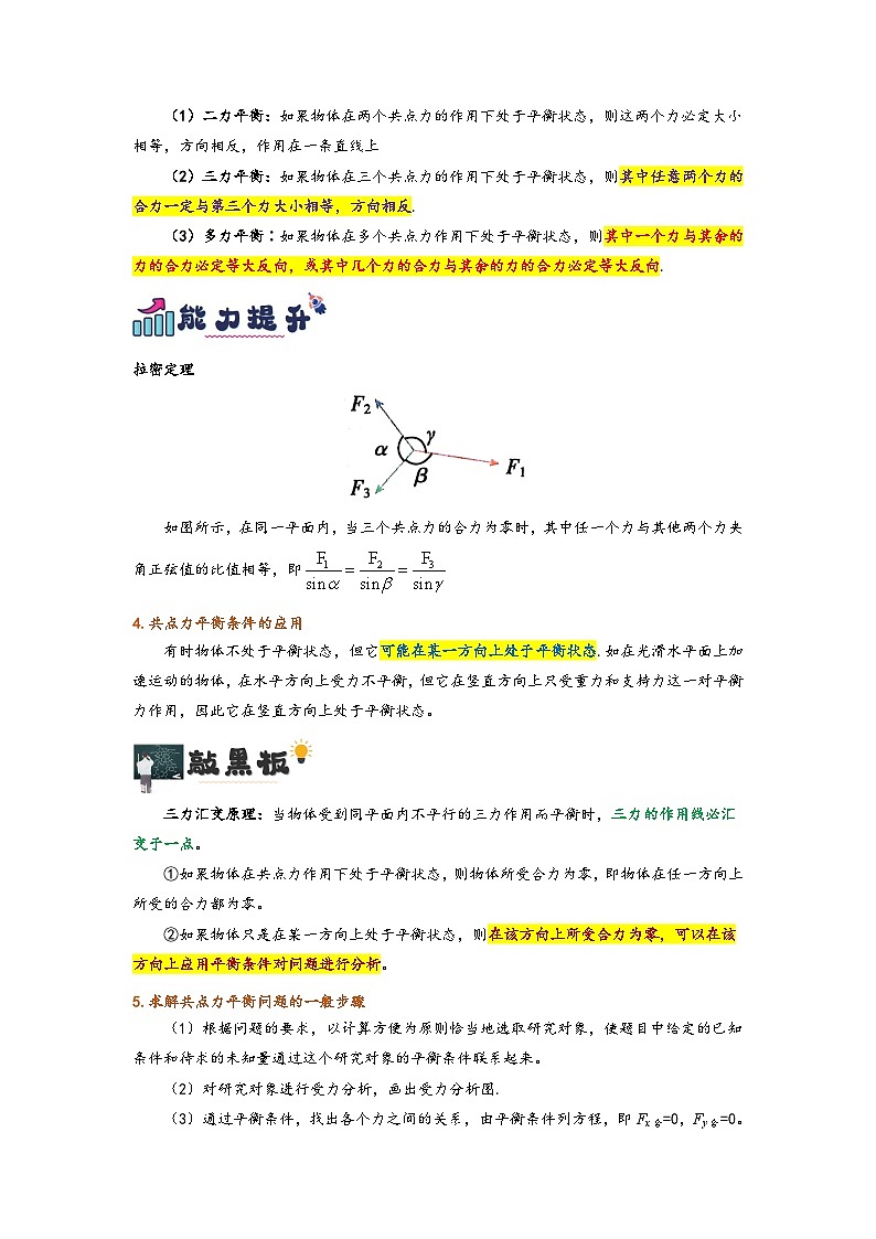 3.5  共点力的平衡（解析版）第2页