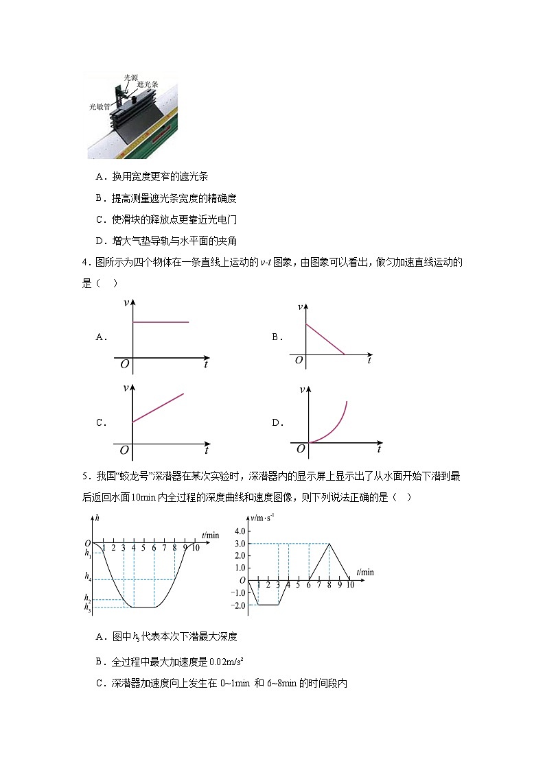 9月月考物理卷第2页