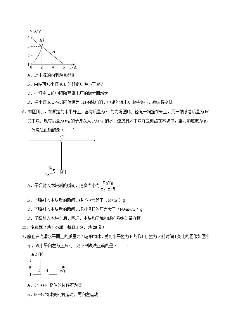 湖南省岳阳市岳阳县第一中学2024-2025学年高三上学期9月月考物理试题第2页