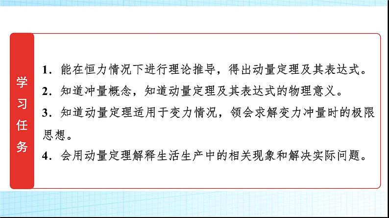 人教版高中物理选择性必修第一册第一章2动量定理课件第2页