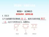 人教版高中物理必修第一册第三章第四节第一课时力的合成和分解课件+学案