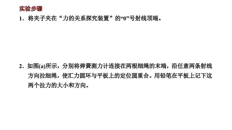 2024-2025学年高中物理必修第一册（粤教版）教学课件 第三章 相互作用 第四节 第1课时探究两个互成角度的力的合成方法03