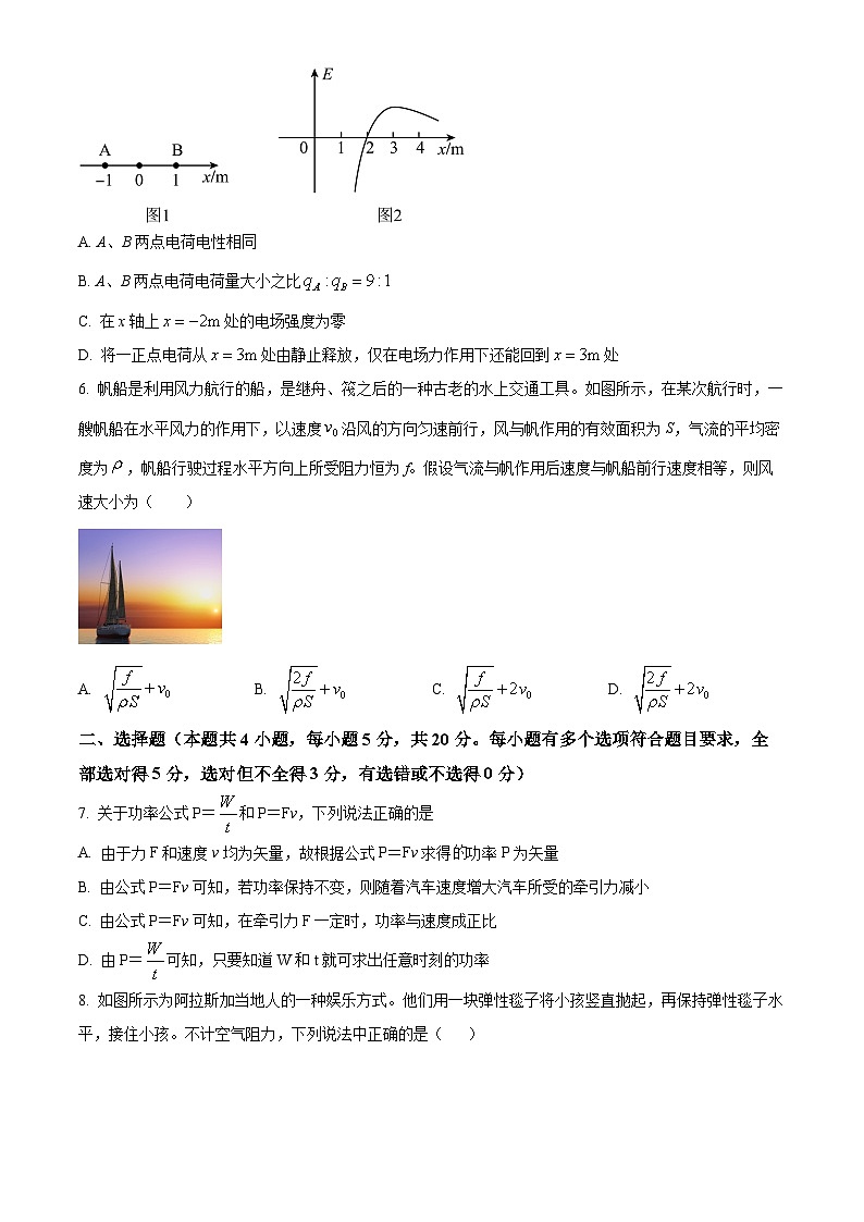 湖南省长沙市长郡中学2025届高三上学期第二次月考物理试题 Word版无答案第3页