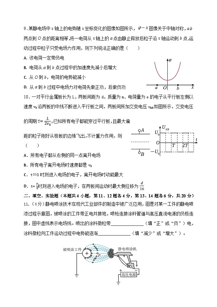 福建省泉州市晋江市侨声中学2024-2025学年高二上学期10月期中物理试题03