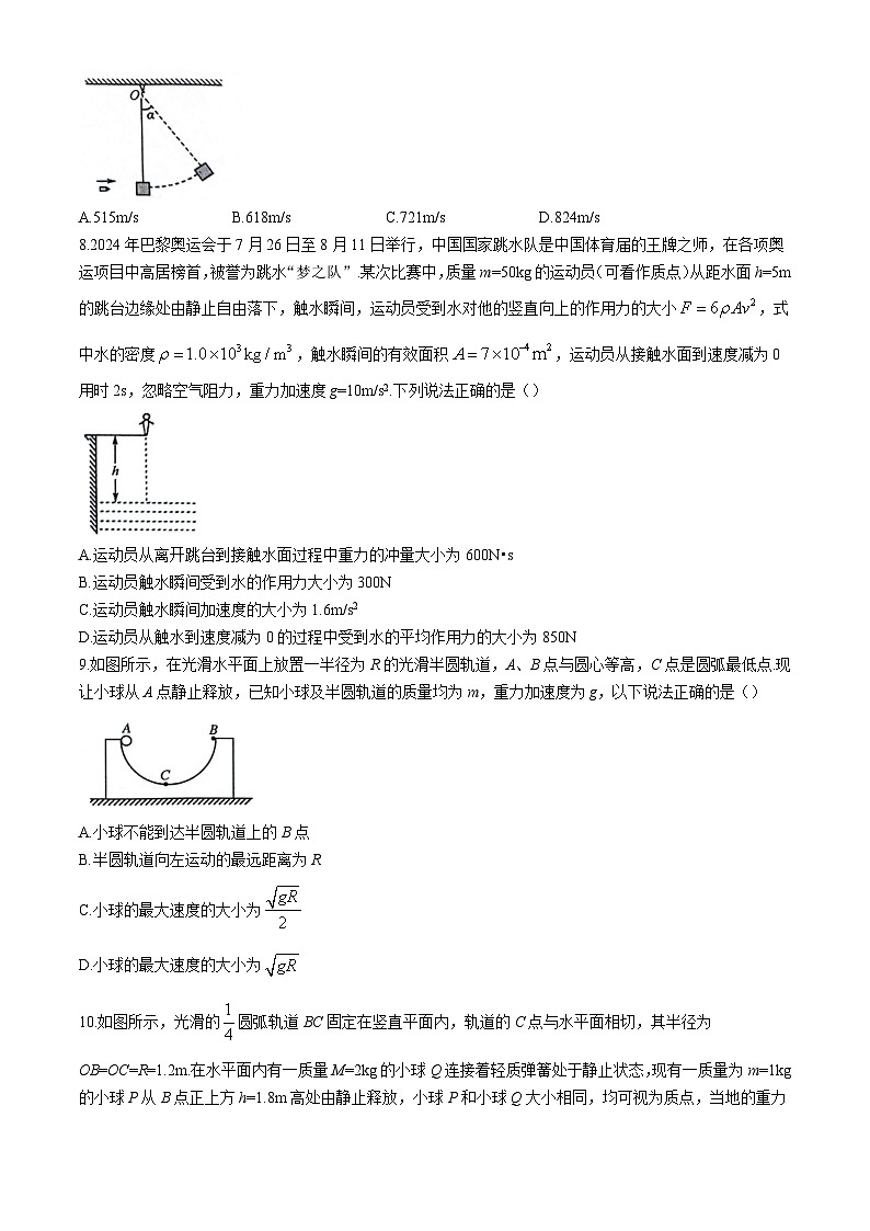 山东省菏泽市鄄城县第一中学2024-2025学年高二上学期10月月考物理试题03