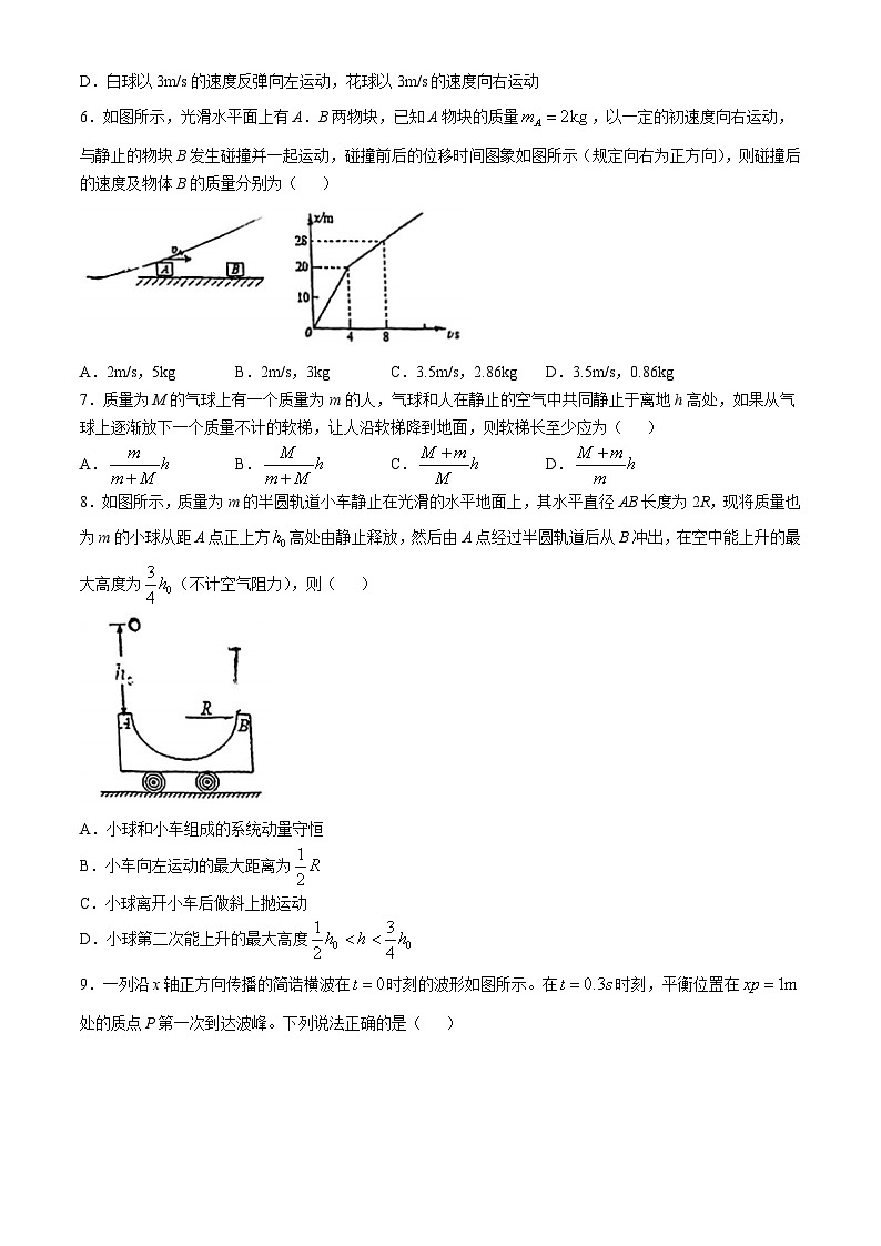 浙江省宁波市第三中学2024-2025学年高二上学期10月月考物理试卷(无答案)第2页