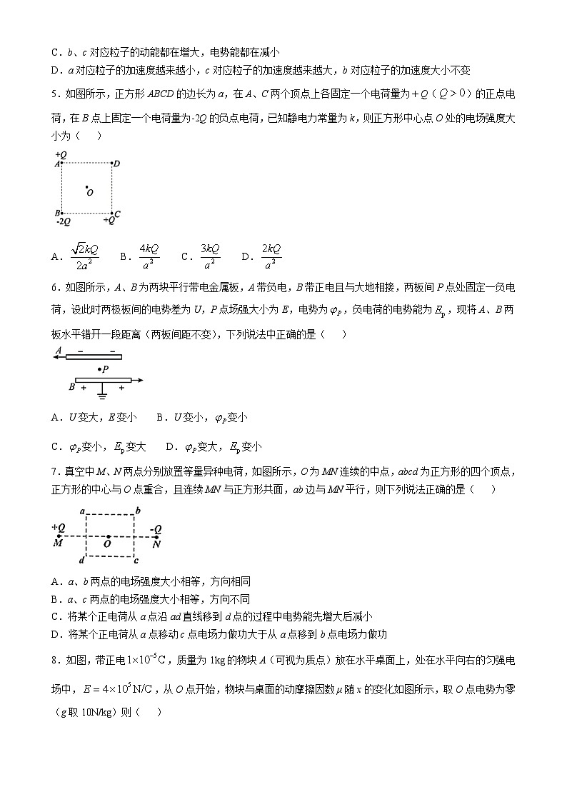 四川省绵阳市绵阳东辰中学2024-2025学年高二上学期第一次月考物理试卷第2页