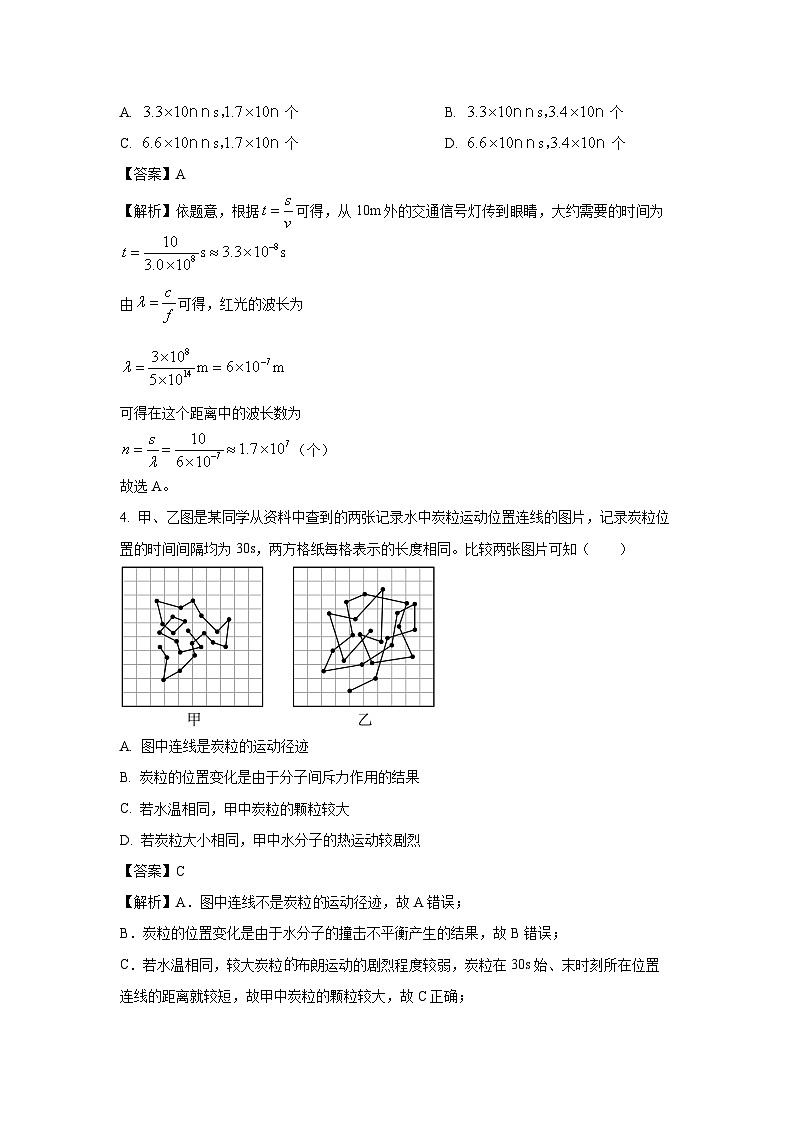 [物理][期中]江苏省宿迁市2023-2024学年高二下学期期中考试试题(解析版)第2页