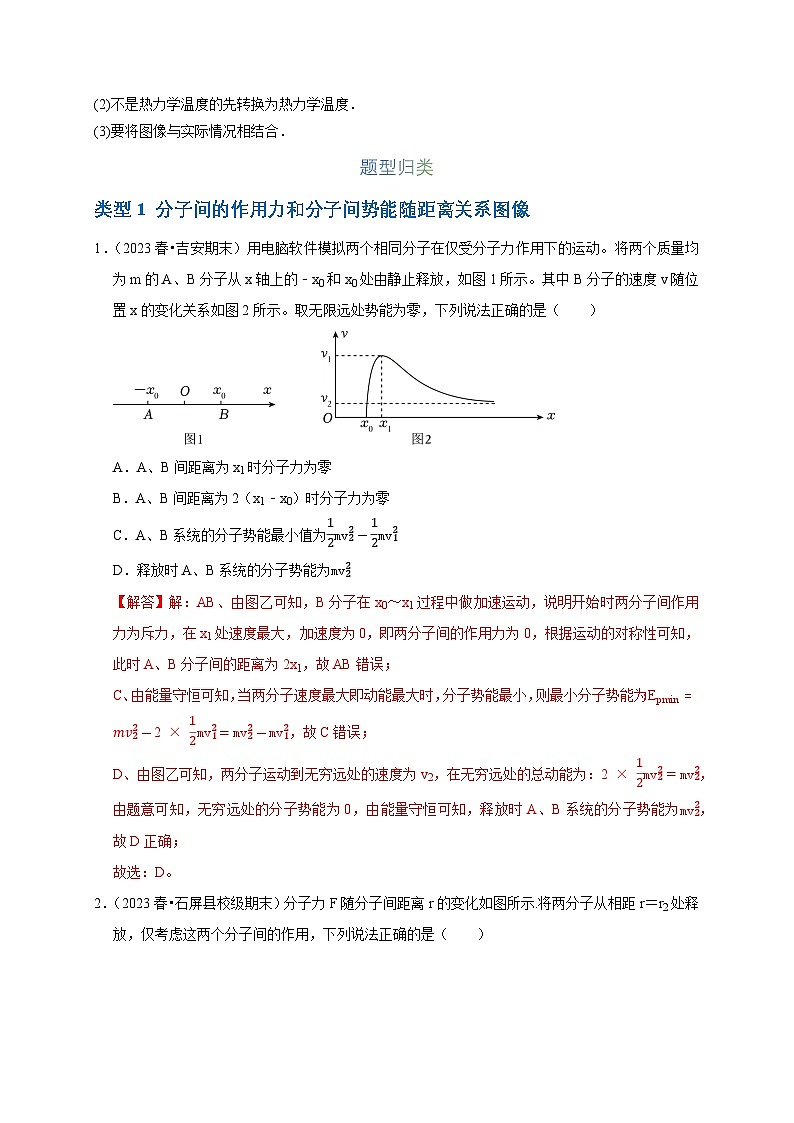 2025年高考物理：图像专题 专题10热学中的图像问题（共5种图像类型）-学案解析版第2页