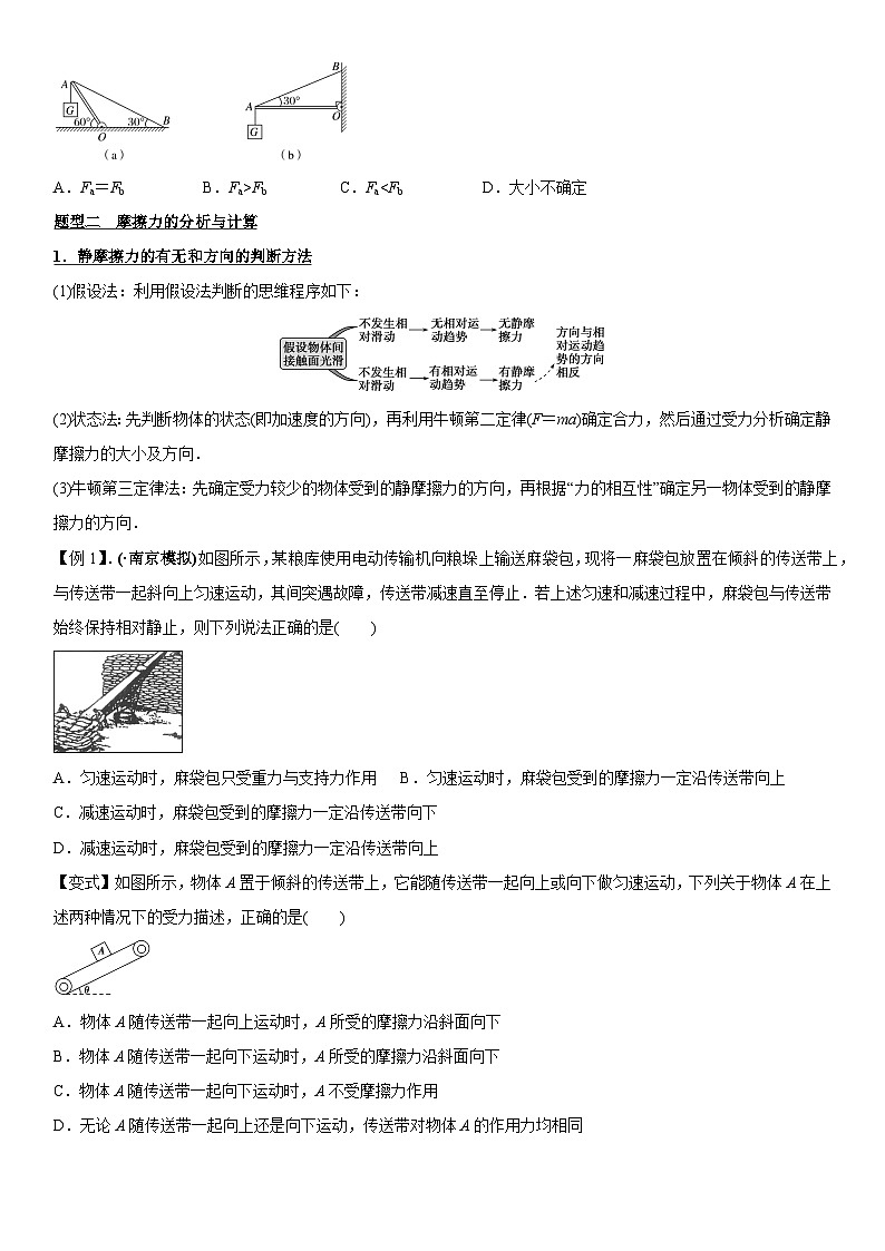 【高中物理】一轮复习：专题分类练习卷- 三大性质力及力的运算法则第3页