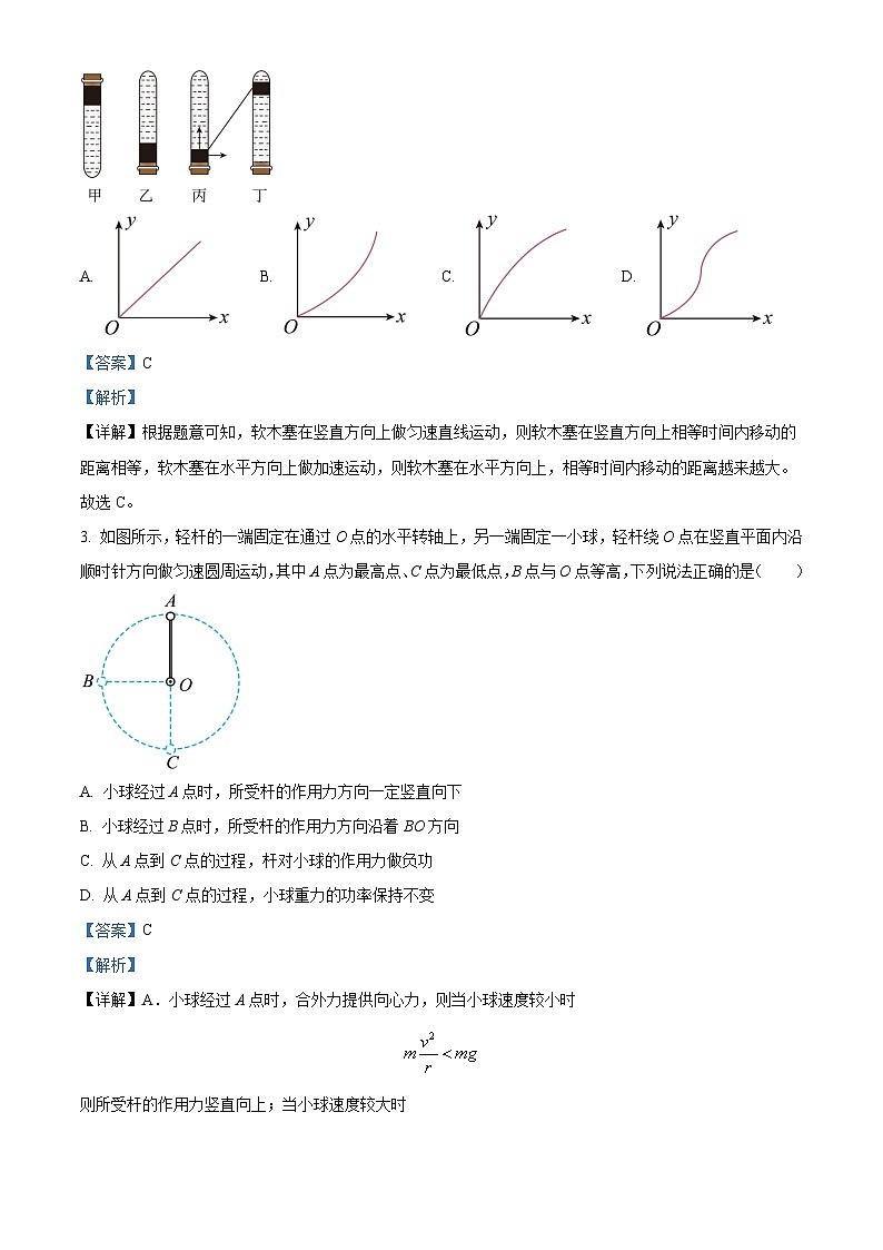 北京市北京师范大学第二附属中学2024-2025学年高三上学期开学物理试题 Word版含解析第2页