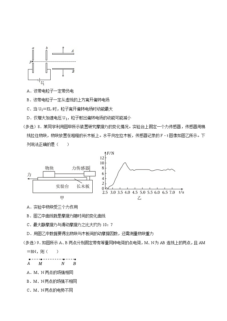 湖南省岳阳市临湘市2024-2025学年高二上学期10月月考物理试题03