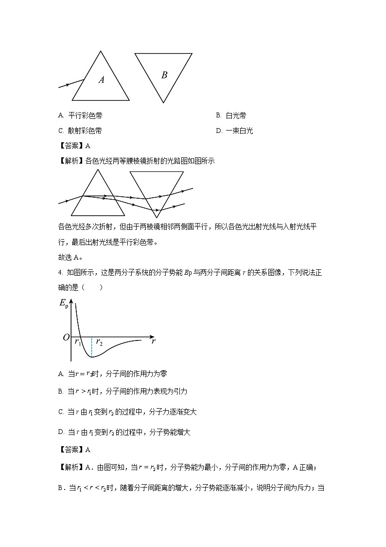 河北省秦皇岛市2023-2024学年高二下学期4月份联考物理试卷（解析版）第2页