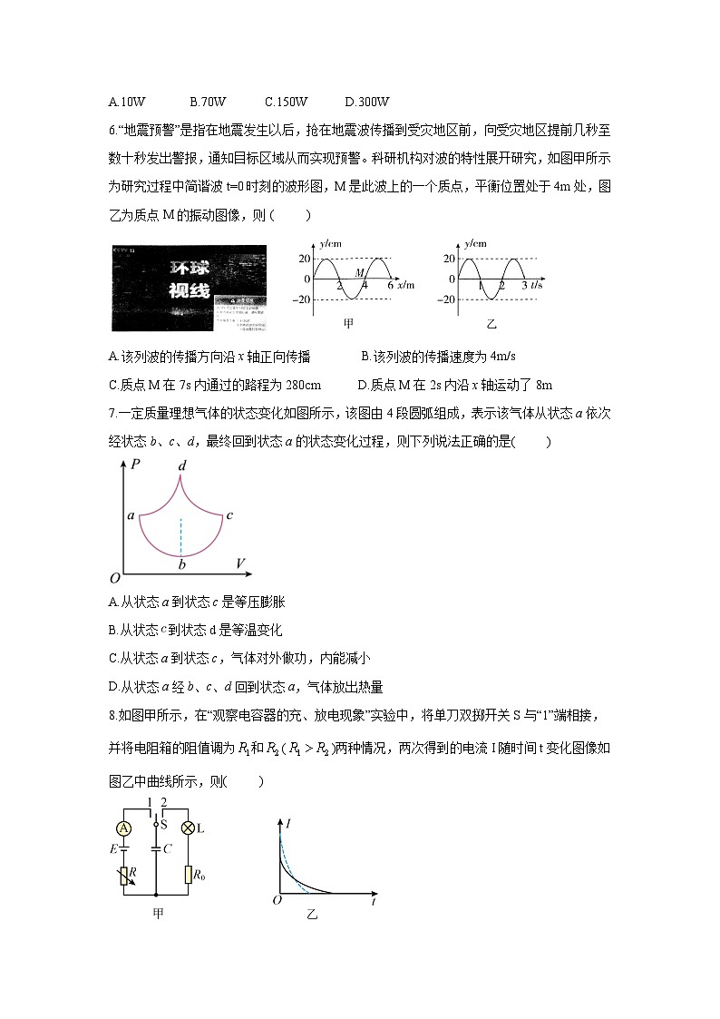 江苏省2024届高三下学期考前模拟物理试卷（解析版）第3页