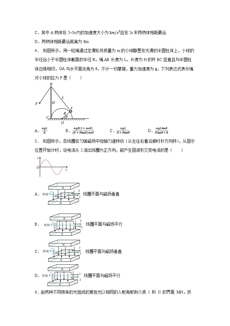 江苏省徐州市高考考前冲刺模拟卷物理试卷第2页