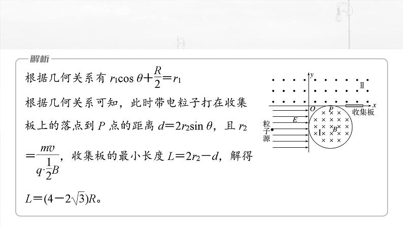 （新人教版） 2025年高考物理一轮复习课件第11章　微点突破6　磁聚焦　磁发散08