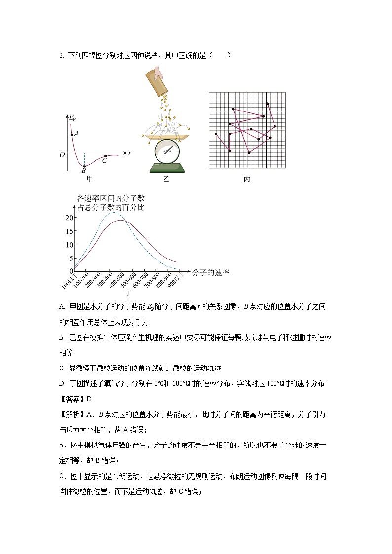 河南省三门峡市2023-2024学年高二下学期5月期末物理试卷(解析版)02