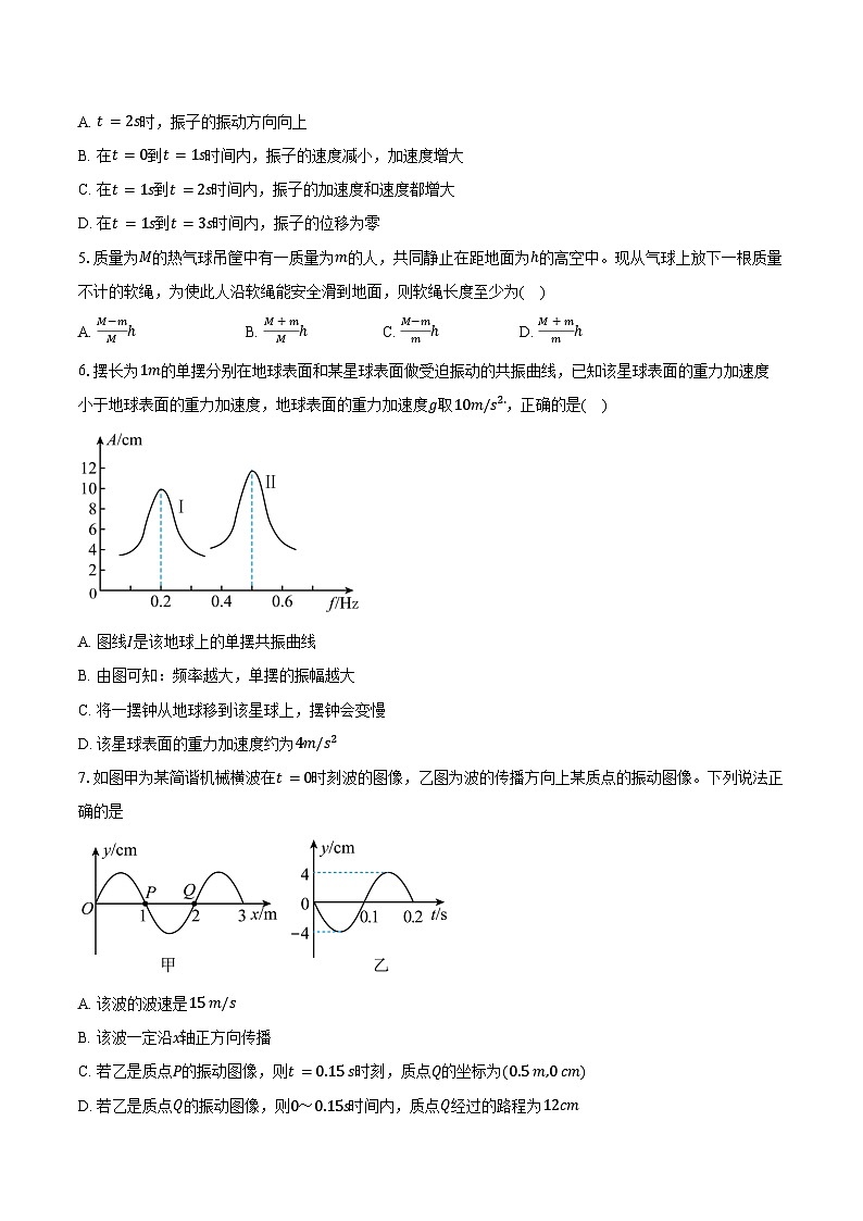 2024-2025学年河北省邯郸市三龙育华中学高二（上）第一次月考物理试卷（含答案）第2页
