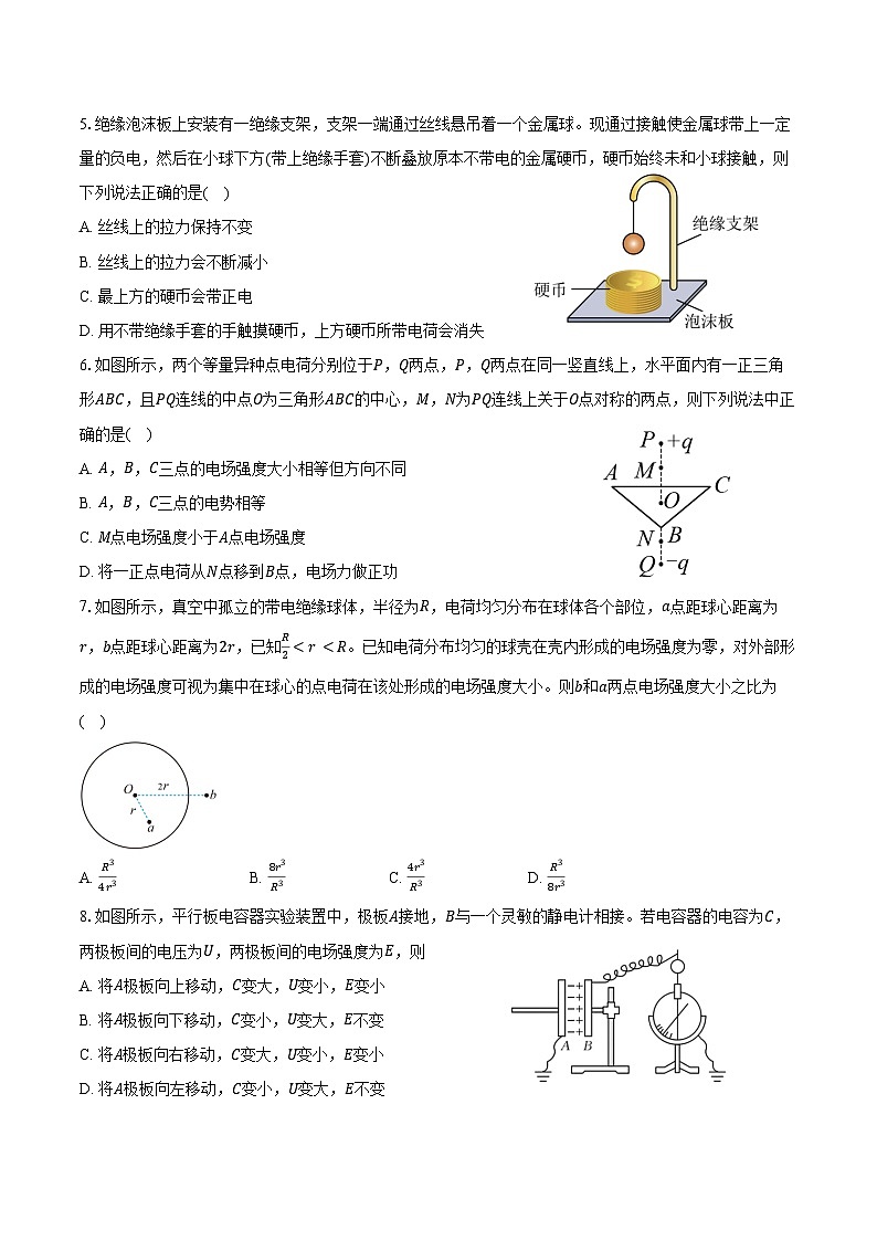 2024-2025学年湖南省衡阳市衡阳县部分学校高二（上）第一次月考物理试卷（B卷）（含答案）第2页