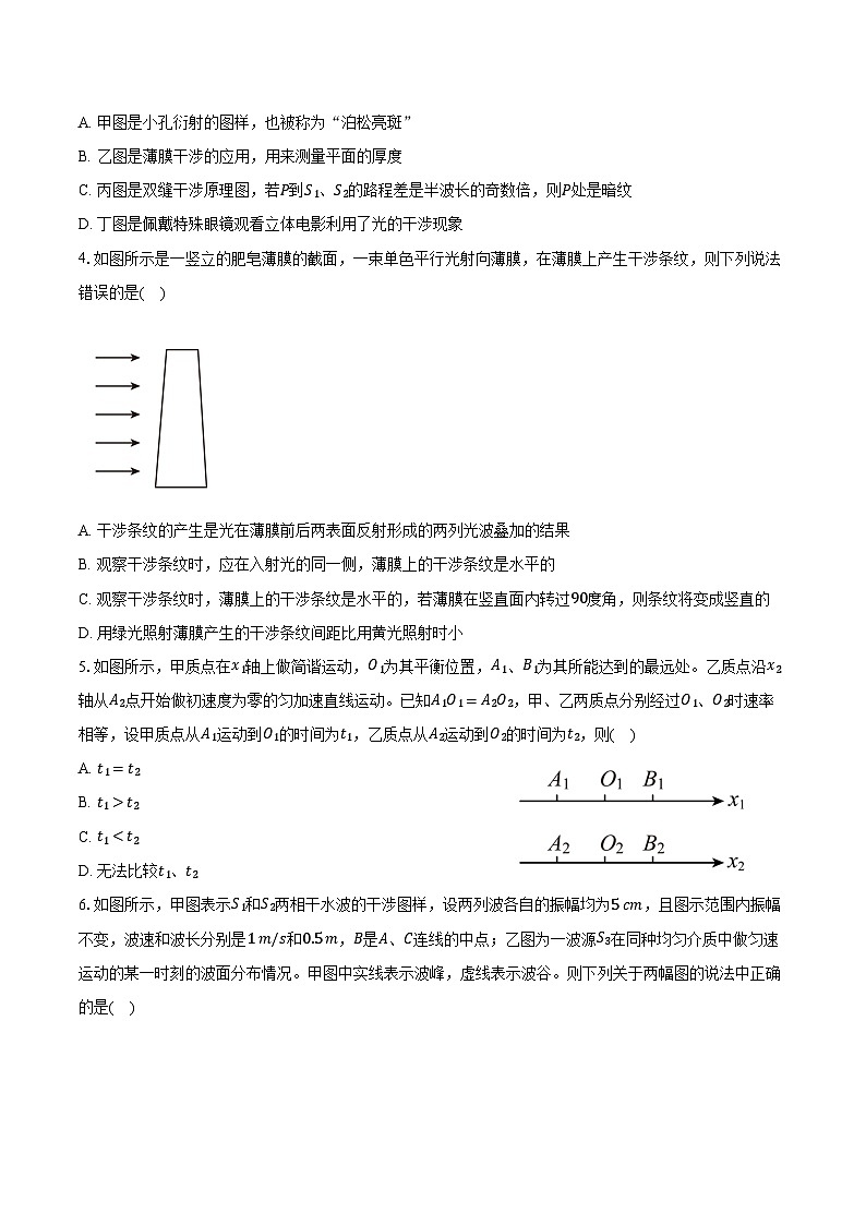 2024-2025学年江苏省锡山高级中学高二（上）月考物理试卷（10月）（含答案）第2页