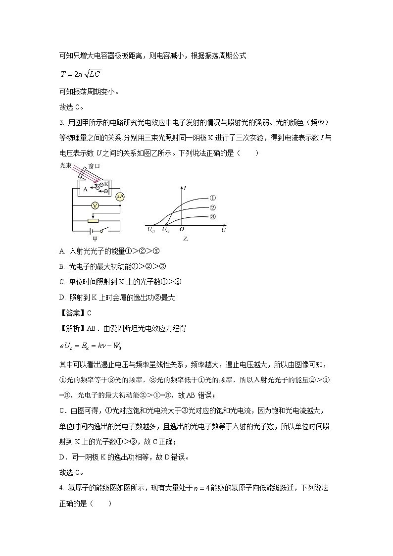 吉林省金太阳联考2023-2024学年高二下学期5月期中物理试卷(解析版)第2页