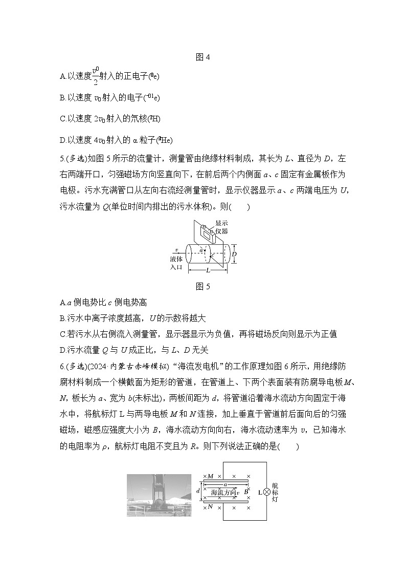 【高考物理】一轮复习：专题强化练（2025版创新设计）19、专题强化练十九　洛伦兹力与现代科技03