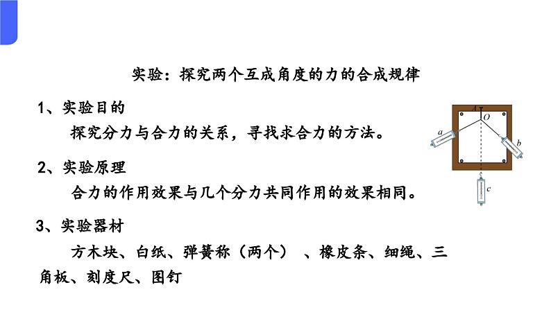 3.4+力的合成和分解+课件-2024-2025学年高一上学期物理人教版（2019）必修第一册第8页