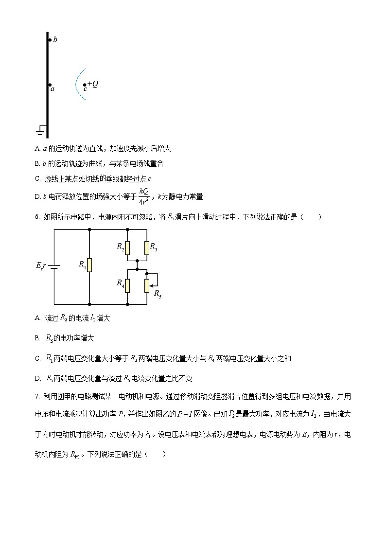 河北省正定中学2024-2025学年高三上学期期中考试物理试卷 Word版无答案第3页