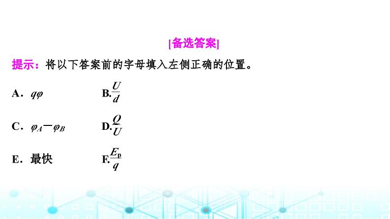 人教版高中物理必修第三册第十章静电场中的能量章末整合提升课件第3页