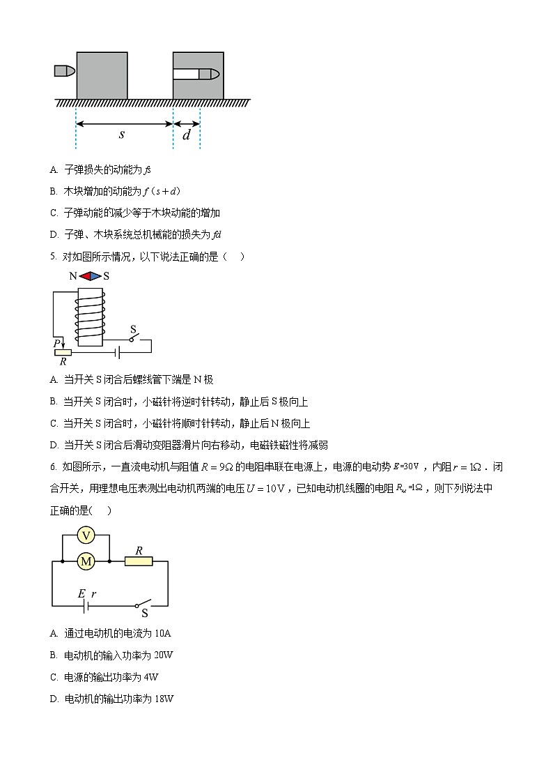 河南省新郑市第二中学2022-2023学年高二上学期第11次考试（期末）物理试题（原卷版）第2页