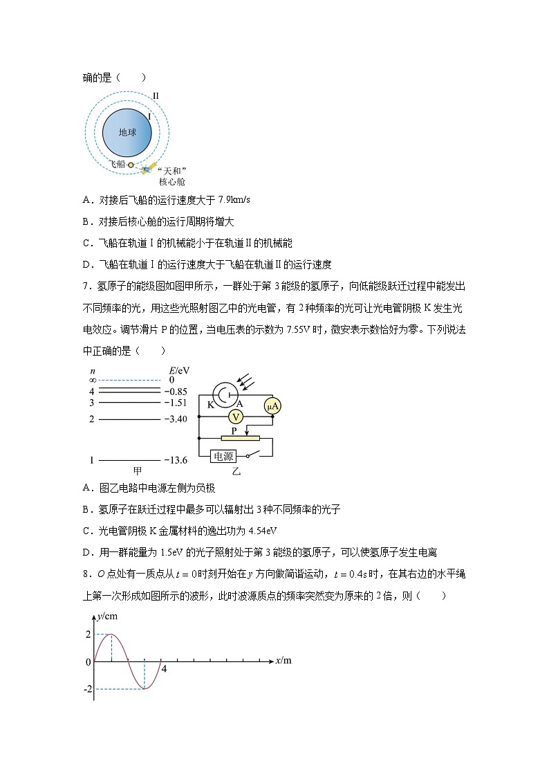 天津市红桥区2024届高三下学期二模考试物理试卷03