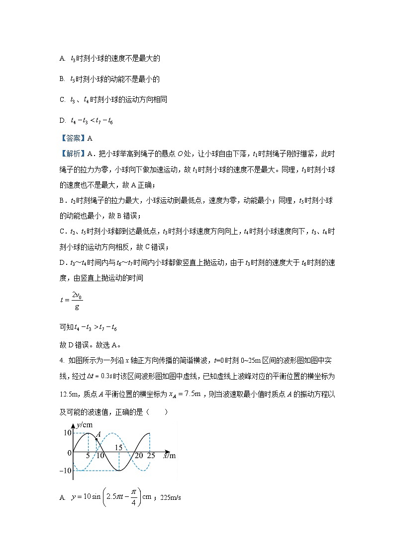 2024届江西省景德镇市高三下学期第三次质量检测(二模)物理试卷(解析版)第3页