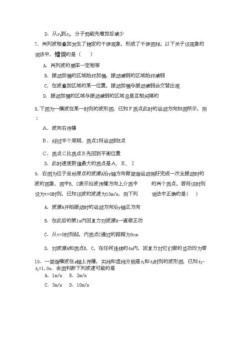 2022年四川省成都市树德协进高二物理上学期期中考试试题旧人教版会员独享第2页