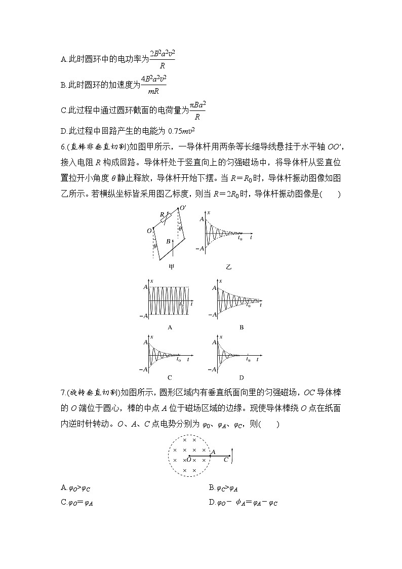 选择题考点专项训练53  法拉第电磁感应定律的应用（后附解析）-【选择题专练】2025年高考物理一轮复习练习第3页