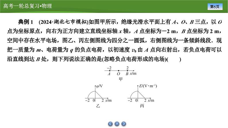 第七章  专题七　带电粒子在电场中运动的综合问题（课件PPT+讲义）-【知识梳理】2025年高考物理一轮复习05