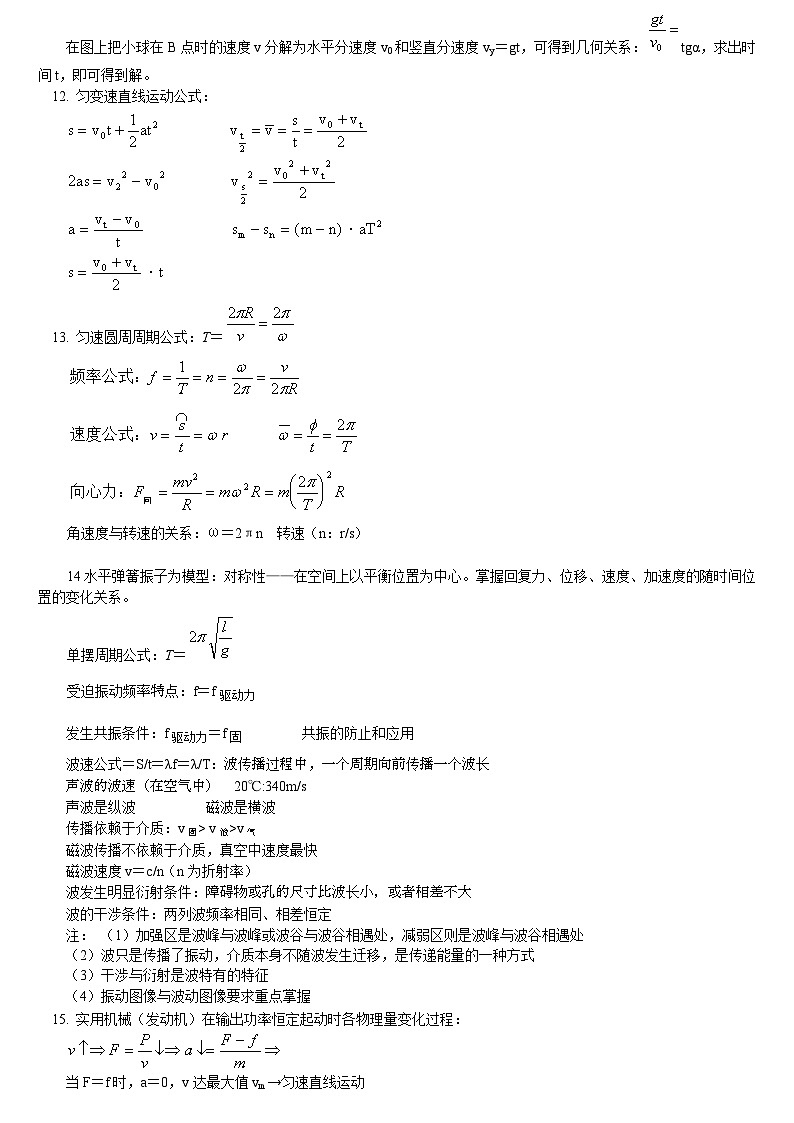 【高考物理】80个重点考点-学案第3页