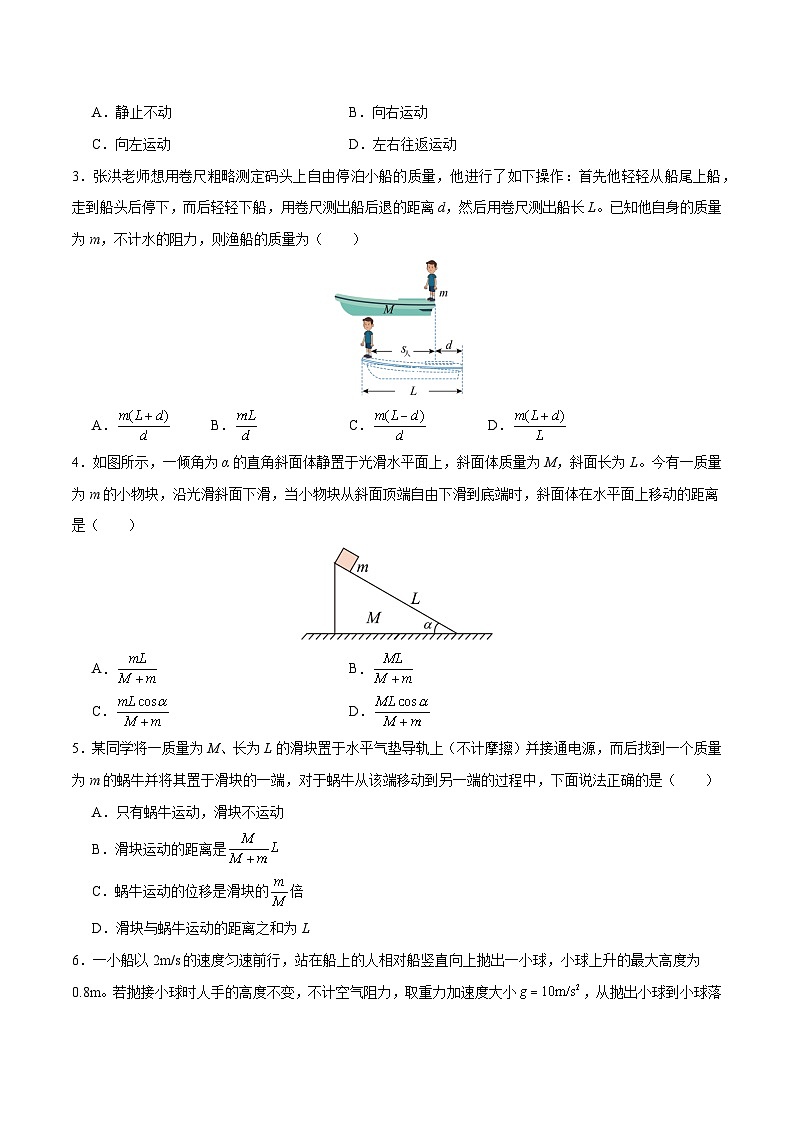 模型14、人船模型（原卷版）第2页