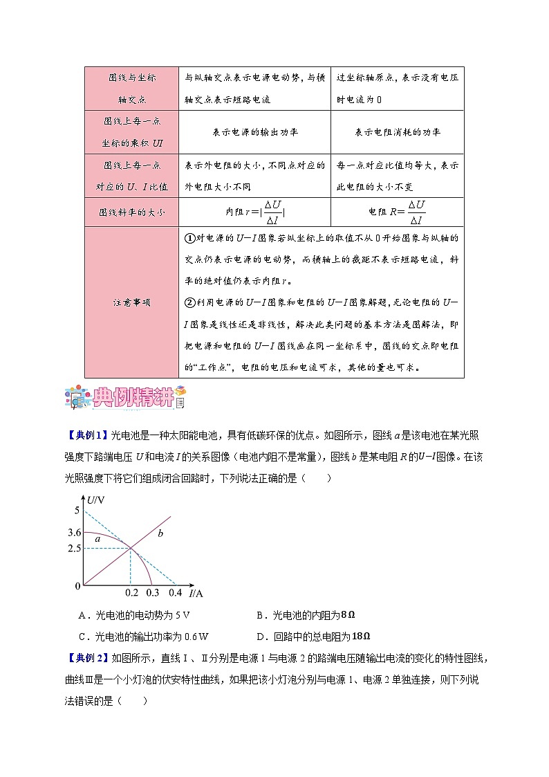 第08讲 电路分析（原卷版）-2024-2025学年高二物理上学期中期末复习精细讲义第3页