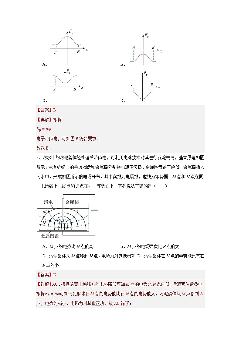 第02讲 电场能的性质 课后专项突破（解析版）第2页