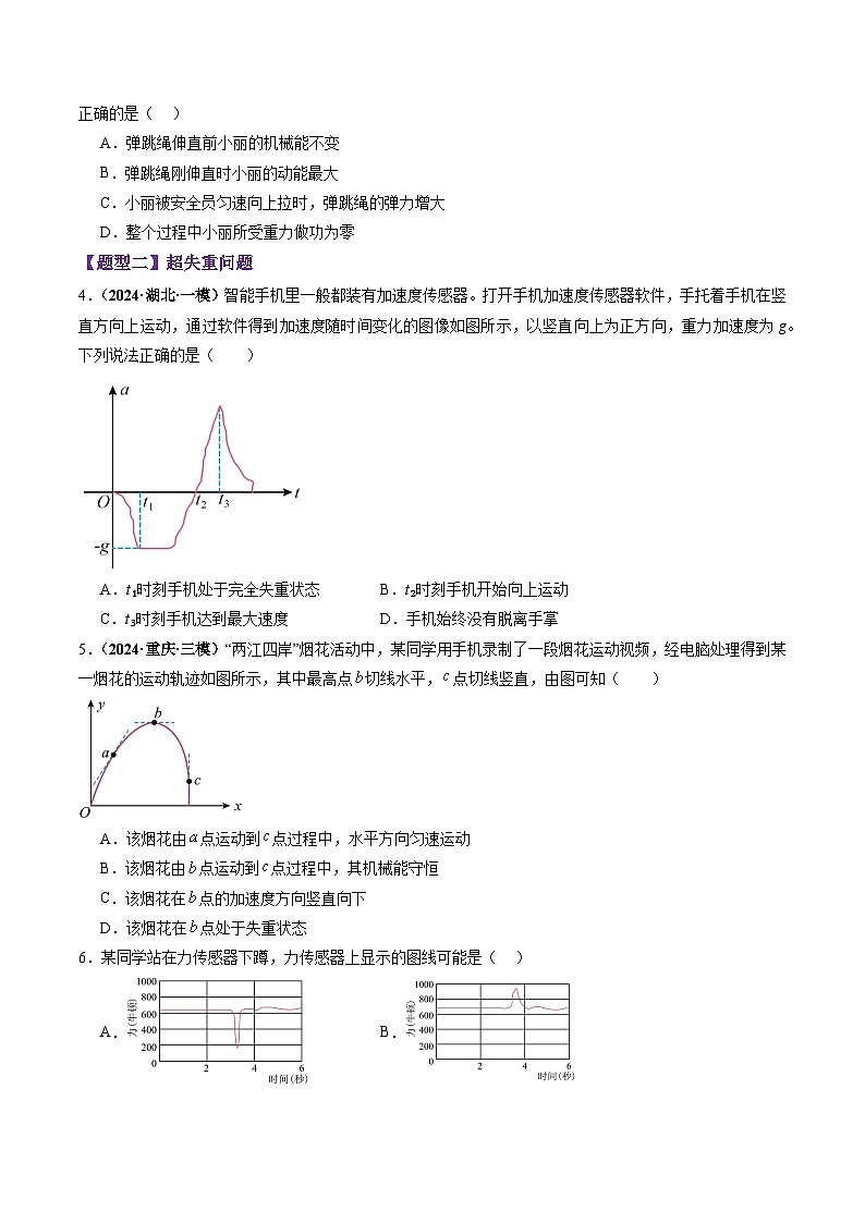 第09讲  牛顿运动定律的理解及基本应用（练习）（原卷版）-2025年高考物理一轮复习讲练测（新教材新高考）第2页