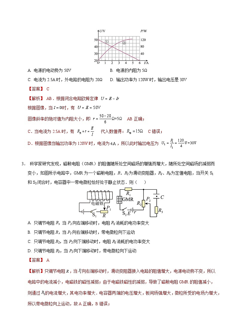 高二物理第三次月考卷（全解全析）（上海专用）夏长平排版后第2页