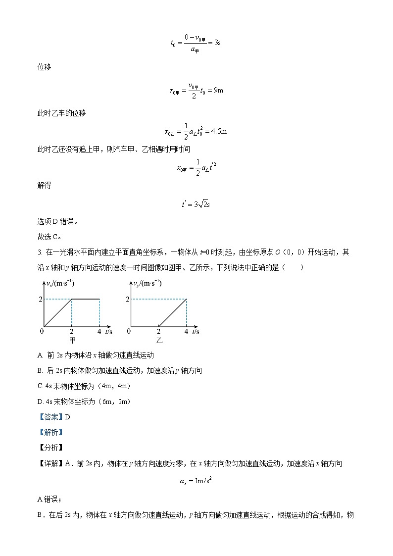 四川省成都市成都外国语学校2024-2025学年高三上学期11月期中物理试题（解析版）-A4第3页