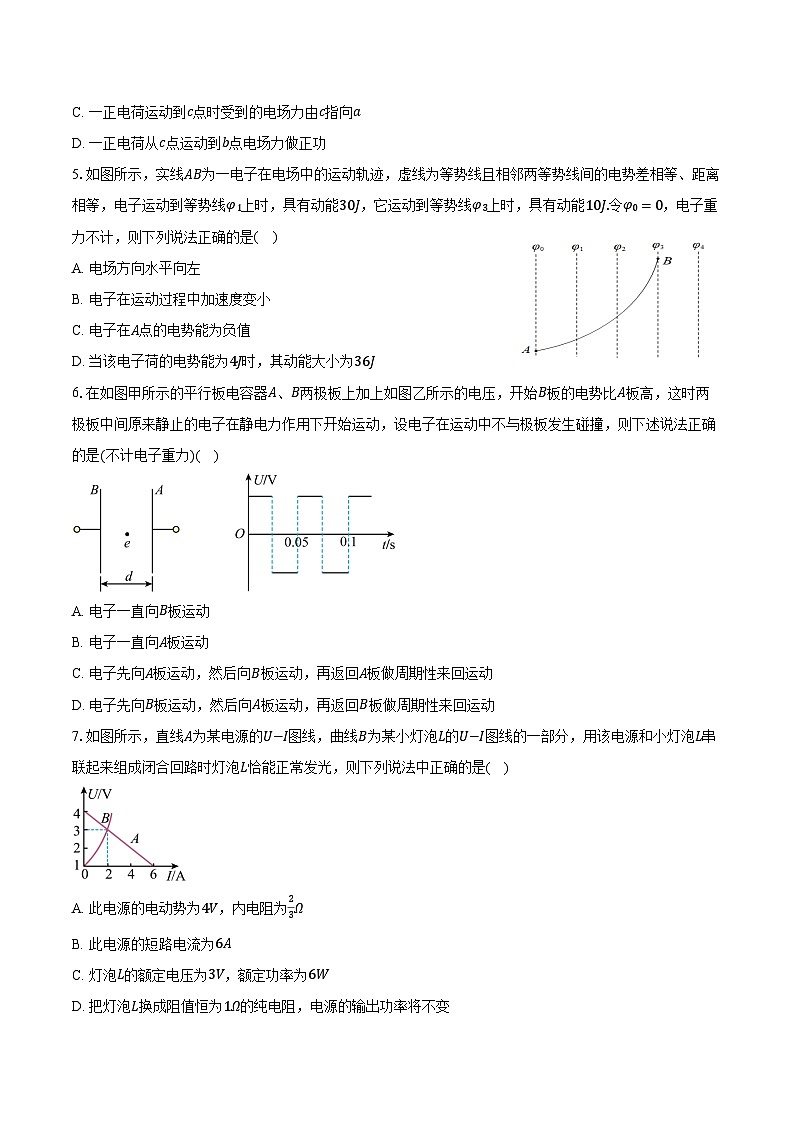 2024-2025学年广东省潮州市高级中学高二（上）期中物理试卷（含答案）第2页