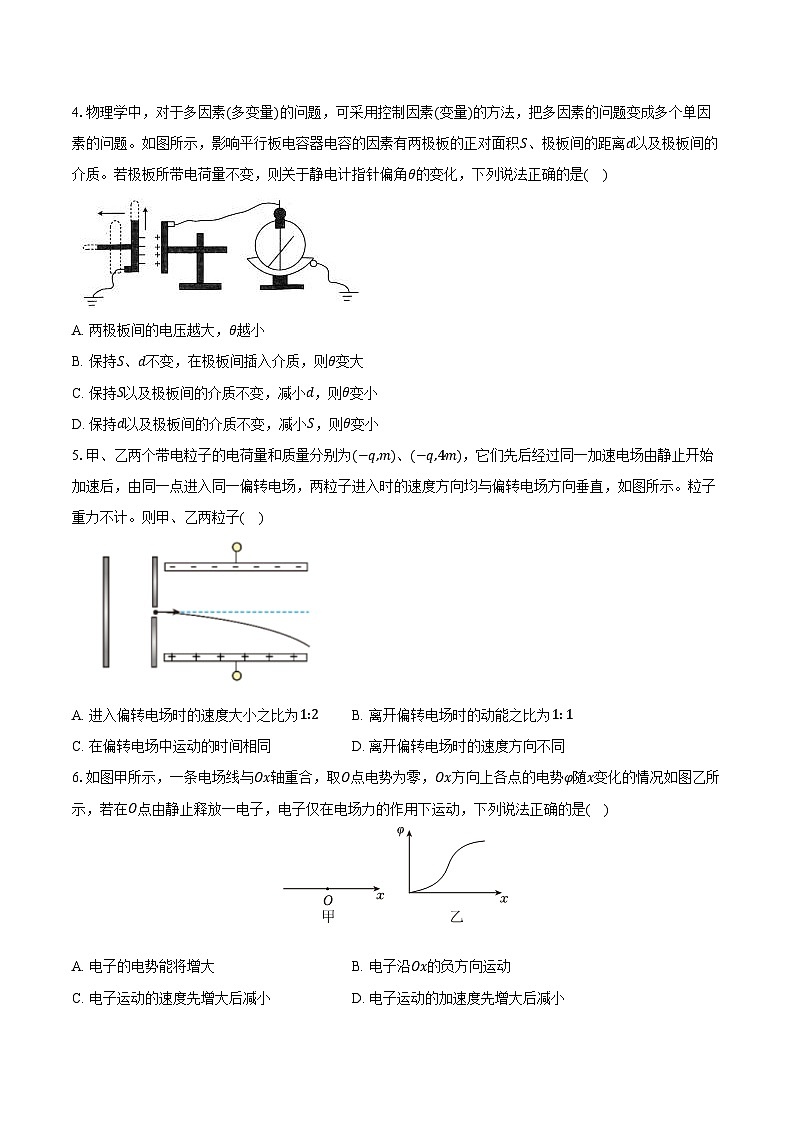 2024-2025学年北京市东城区北京五十中高二（上）期中物理试卷（含答案）第2页