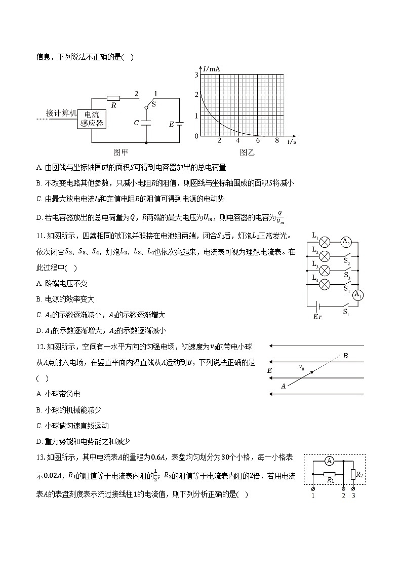 2024-2025学年北京五中高二（上）期中物理试卷（含答案）第3页