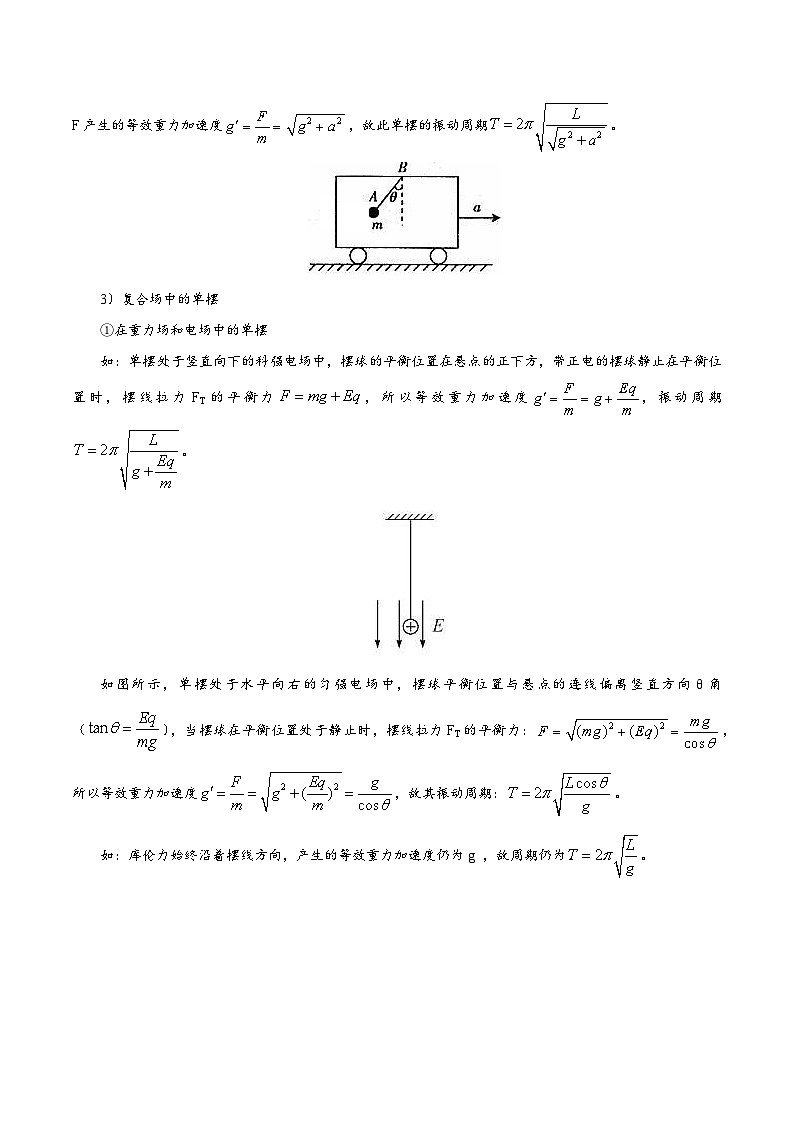 模型36 类单摆问题（原卷版）第3页