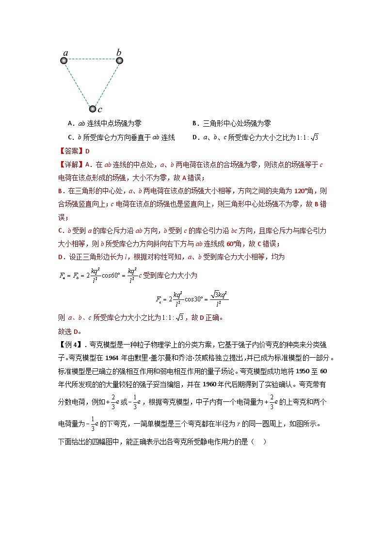 专题20   电场力的性质（解析版）第3页