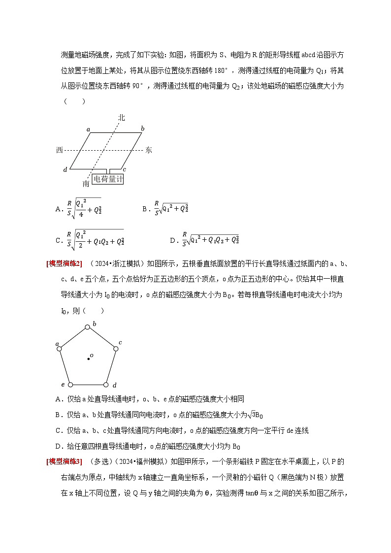 专题19  磁场的描述 安培力（学生版）-2025年高考物理热点知识讲练与题型归纳（全国通用）第3页