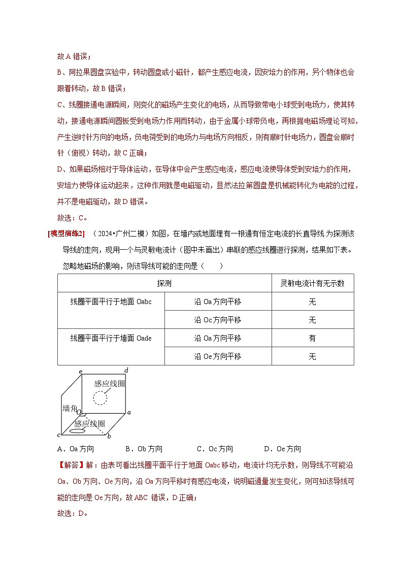 专题23  电磁感应基本规律及应用（教师版）-2025年高考物理热点知识讲练与题型归纳（全国通用）第3页