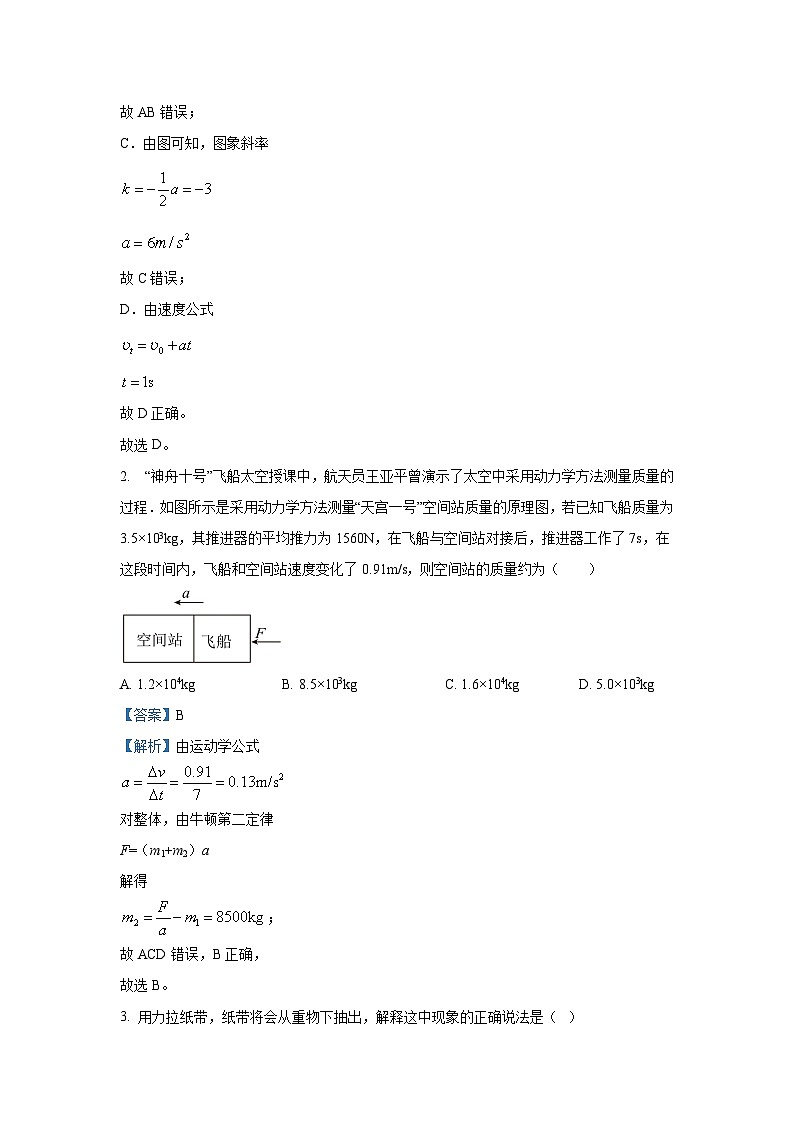 2024-2025学年河南省商丘市部分学校高三(上)期中考联考物理试卷(解析版)第2页